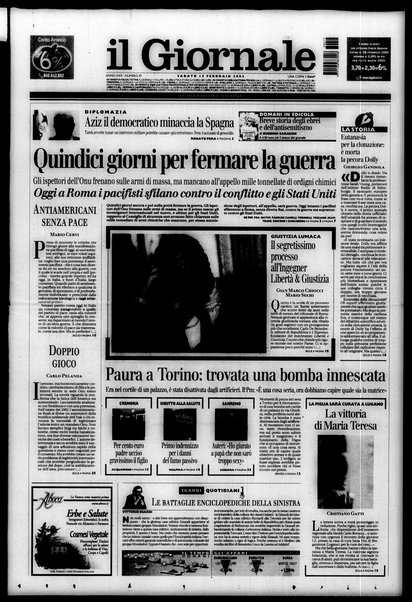 Il giornale : quotidiano del mattino